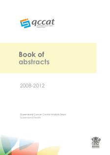 QCCAT Book of abstracts 2008-2012
