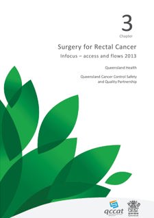 Surgery for Rectal Cancer in Queensland 2013