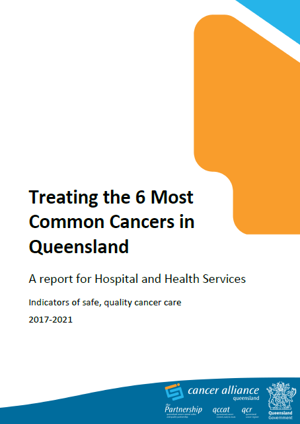 Treating the 6 Most Common Cancers in Queensland 2017-2021
